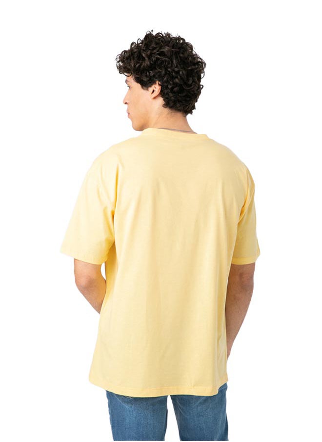 Marco Bergamo - Print Yellow T-Shirt Oversize - Image 1