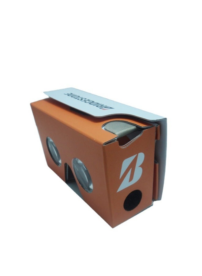 Google 3D Paper Glasses 2 Generation Google CardboardDIY Cardboard Google Vr Virtual Reality Glasses-Color:Other  - Image 1