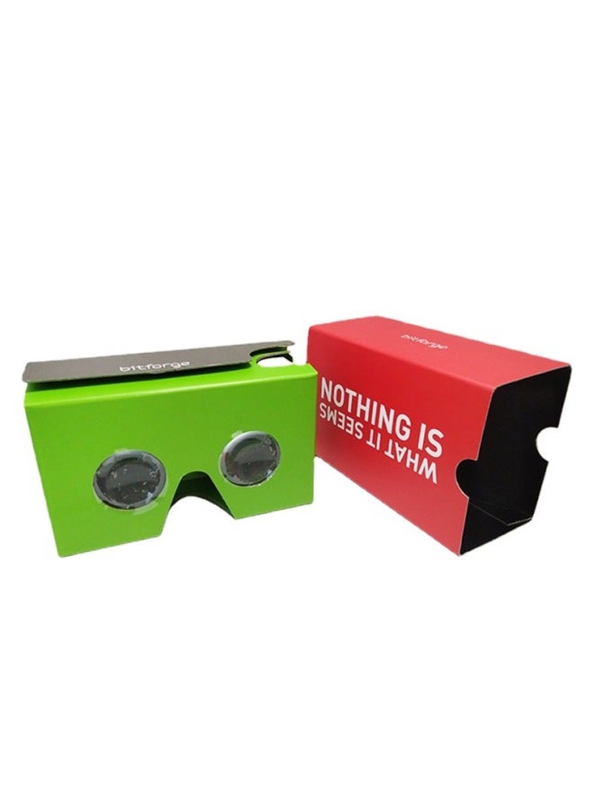 Google 3D Paper Glasses 2 Generation Google CardboardDIY Cardboard Google Vr Virtual Reality Glasses-Color:Other  - Image 4