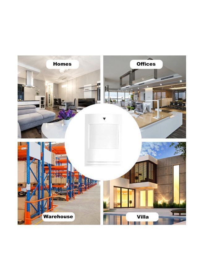 NIBEMINENT Wired Dual Infrared Detector White  - Image 3