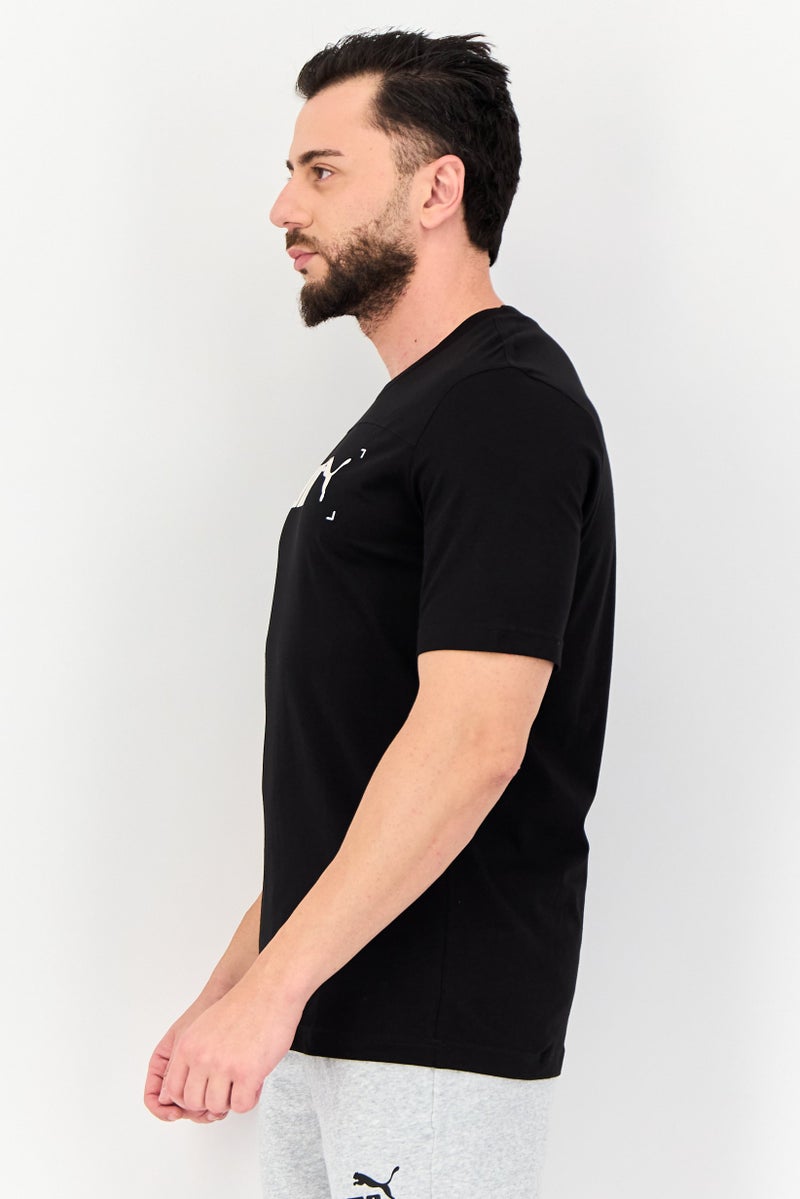 PUMA Men Sportswear Fit Short Sleeve Outdoor T-shirt, Black - Image 2