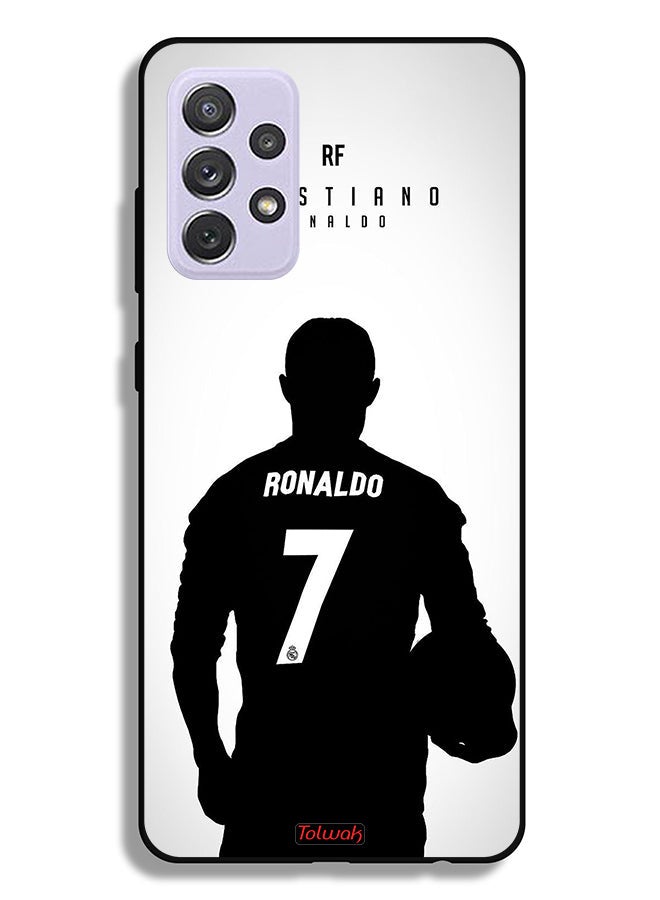 Tolwak Samsung Galaxy A72 5G Protective Case Cover Cristiano Ronaldo Mask - Image 1