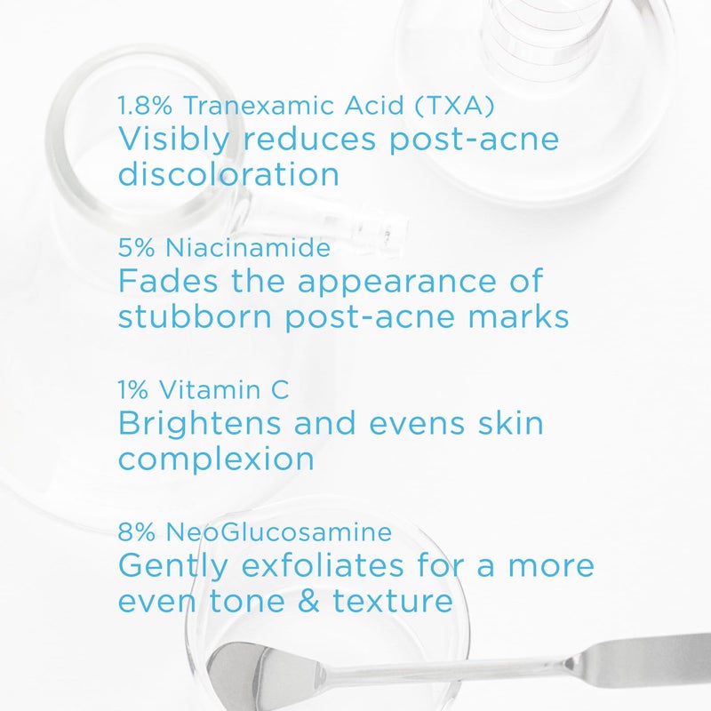 NEOSTRATA Post Acne Mark Correcting Serum - Pore Refining and Toning, Resurfacing, Brightening Facial Serum with Niacinamide and Vitamin C - All Skin Types, Non-comedogenic, Fragrance-free, 1 fl. Oz - Image 4