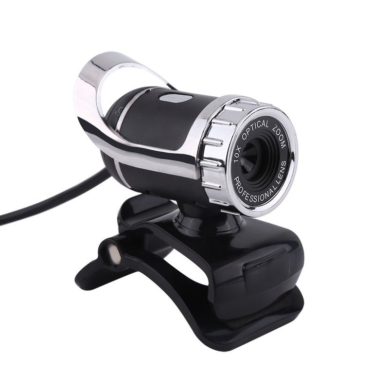 comfrt HD Pro Webcam USB 2.0 12M, Audio & Video Accessories Anti-Haarausfall Pixels Clip-on Web Camera 360° Rotating Built-in Microphone for PC Widescreen Video Calling Desktop Laptop Webcam - Image 2