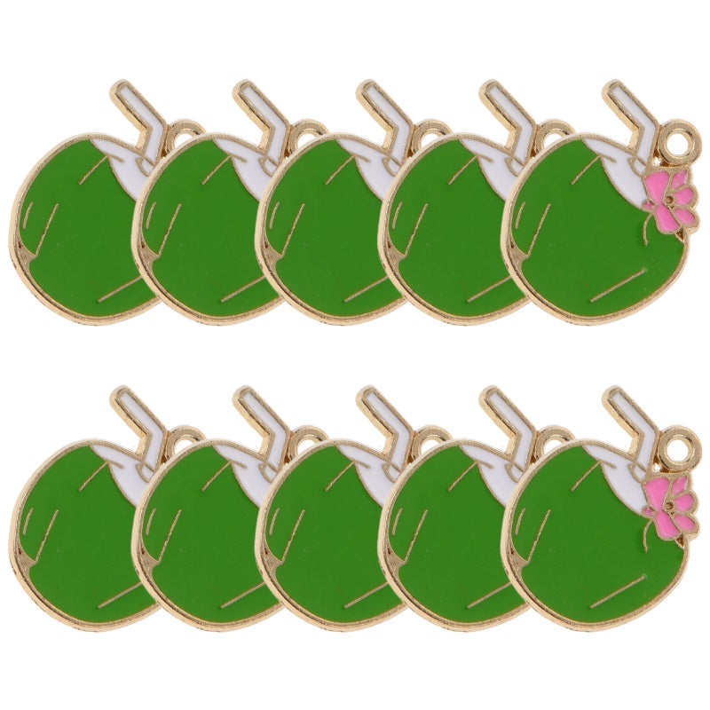 10pcs Diy Earring Charms Crafts Necklace Pendants Bracelet Making Charms Decoration - Image 3