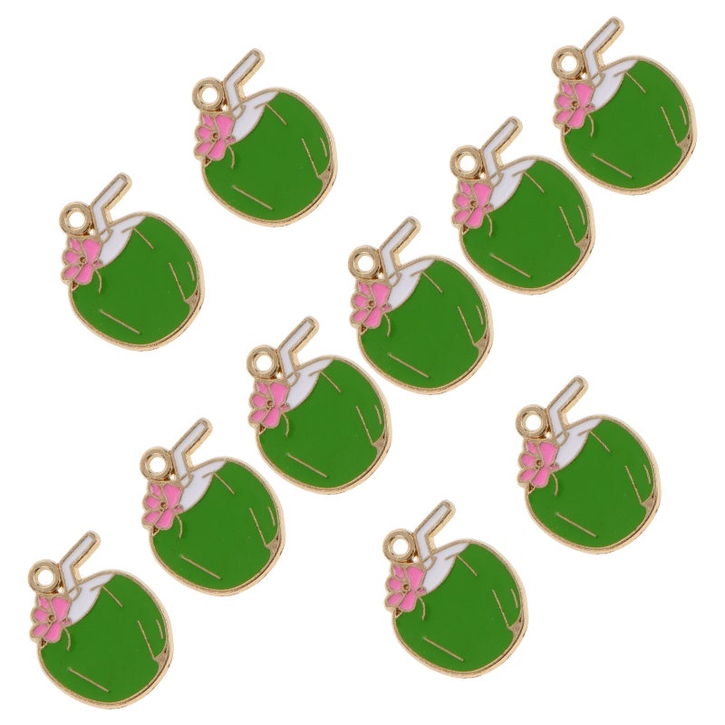 10pcs Diy Earring Charms Crafts Necklace Pendants Bracelet Making Charms Decoration - Image 5