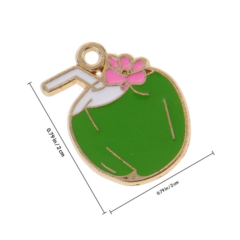 10pcs Diy Earring Charms Crafts Necklace Pendants Bracelet Making Charms Decoration - Image 2