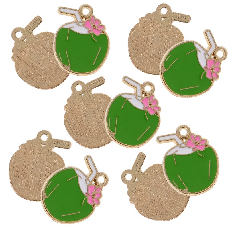 10pcs Diy Earring Charms Crafts Necklace Pendants Bracelet Making Charms Decoration - Image 4