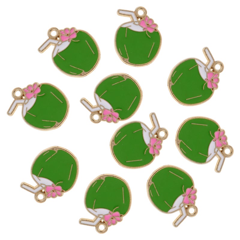 10pcs Diy Earring Charms Crafts Necklace Pendants Bracelet Making Charms Decoration - Image 1