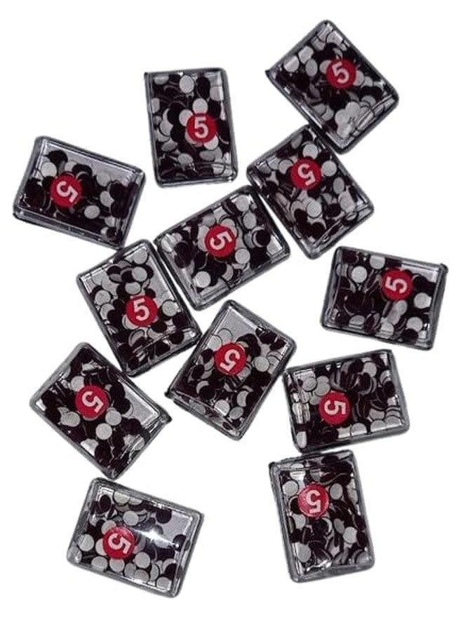 Velvet Bindi No. 5 for Women and Girls, Coffee Brown, Pack of 12 Pieces - Image 2