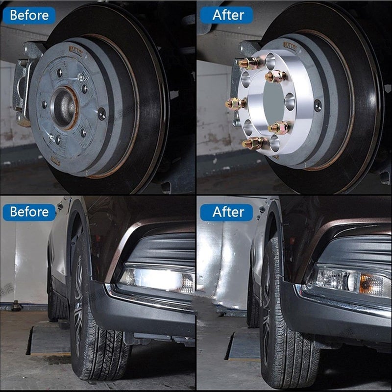 DEMULAX 25mm Aluminum Car Wheel Spacer Set - Image 5