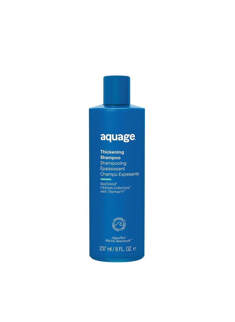 Aquage - Aquage SeaExtend Thickening Shampoo, Thermal-V Technology Seals Heat Out, Prevents Haircolor Fade and Thermal Styling Damage, 8 oz. - Image 1