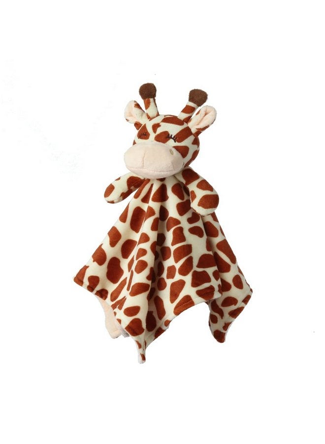 CREVENT Soft Plush Animal Face Security Blankets for Boys and Girls, Great Gifts for Birthday Baby Shower(Brown Giraffe) - Image 2