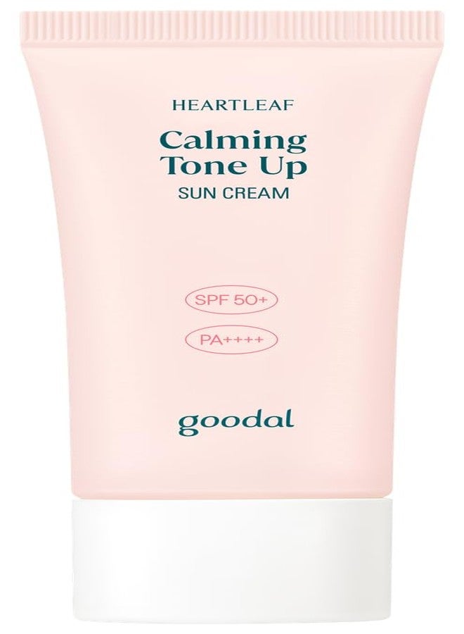 GOODAL HOUTTUYNIA CORDATA CALMING MOISTURE TONE UP SUN CREAM 50ml - Image 1
