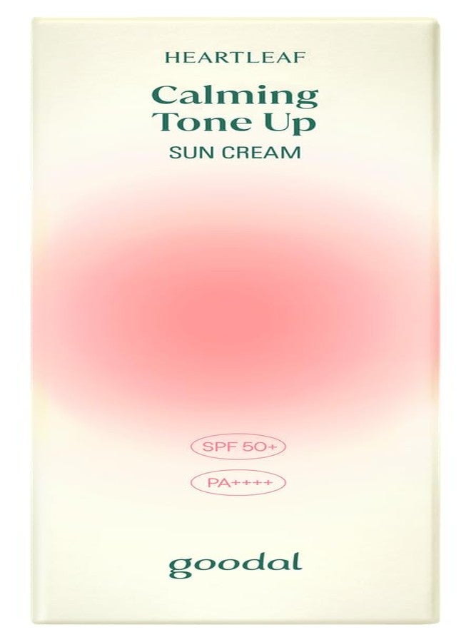 GOODAL HOUTTUYNIA CORDATA CALMING MOISTURE TONE UP SUN CREAM 50ml - Image 2