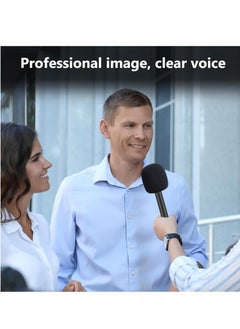 JAJEEK Microphone Cover Foam – Compatible with Multiple Brands, Suitable for Handheld Interview Adapters, Blocks Plosives for Clear Sound Quality  - Image 2
