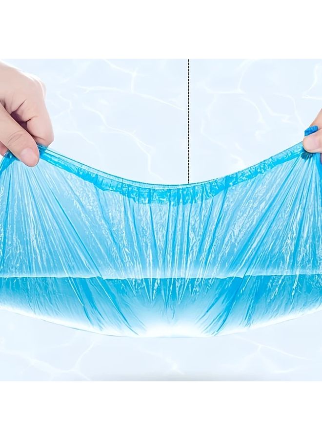 100 عبوة من أغطية الأحذية البلاستيكية السميكة المضادة للماء والمضادة للانزلاق - Image 4