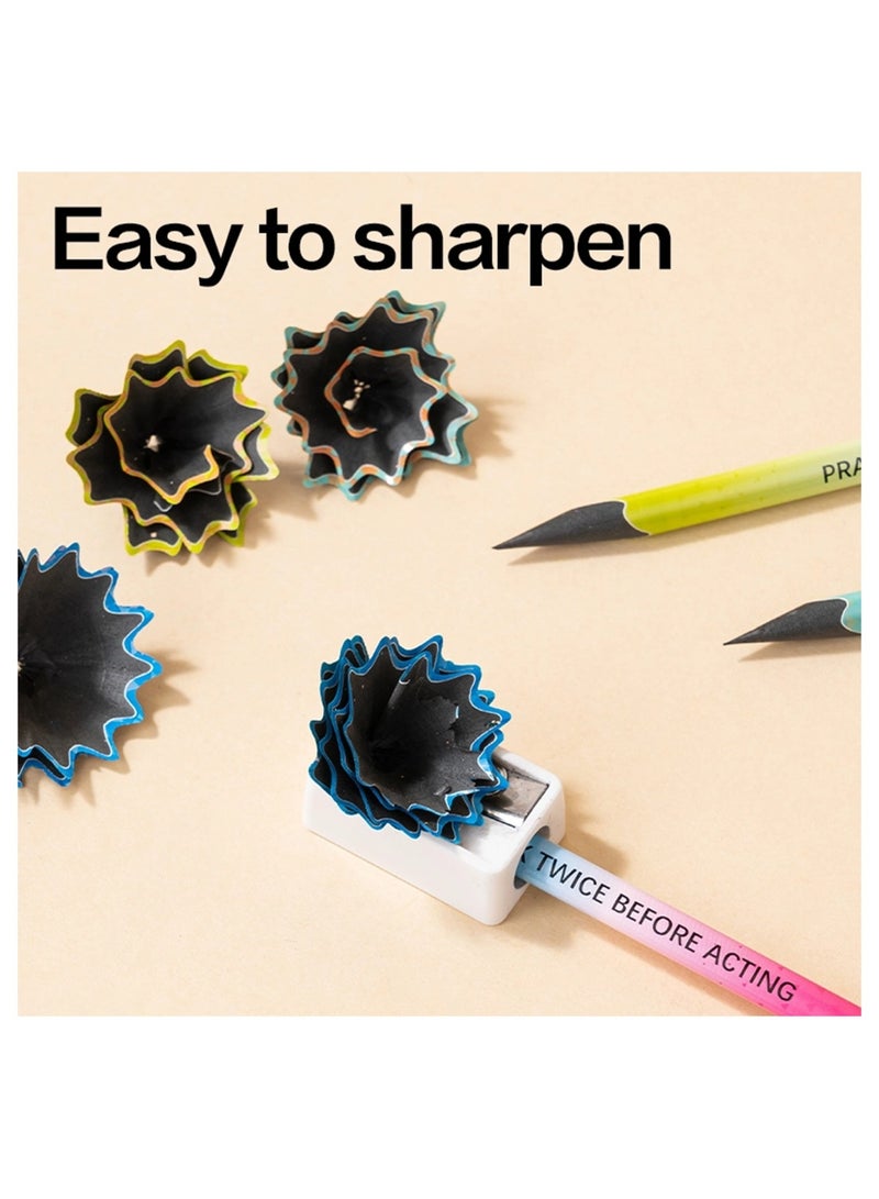 Deli 48-Piece Enovation Wood-Free Graphite HB Pencils - Image 3