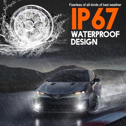 qobsos LED Fog Light For Toyota Camry SE 2012 2013 2014 Front Bumper Lamps Left Right Fog Light Assemblies6000k WhitePack of 2 - Image 3