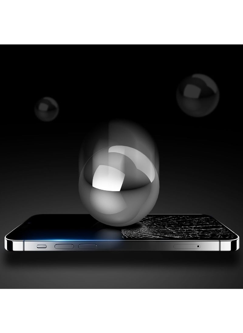 Screen protector for iPhone 15 Pro Max tempered glass screen protector 9H hardness anti fingerprint scratch resistance full glue edge to edge anti shatter glass for iPhone 15 Pro Max
