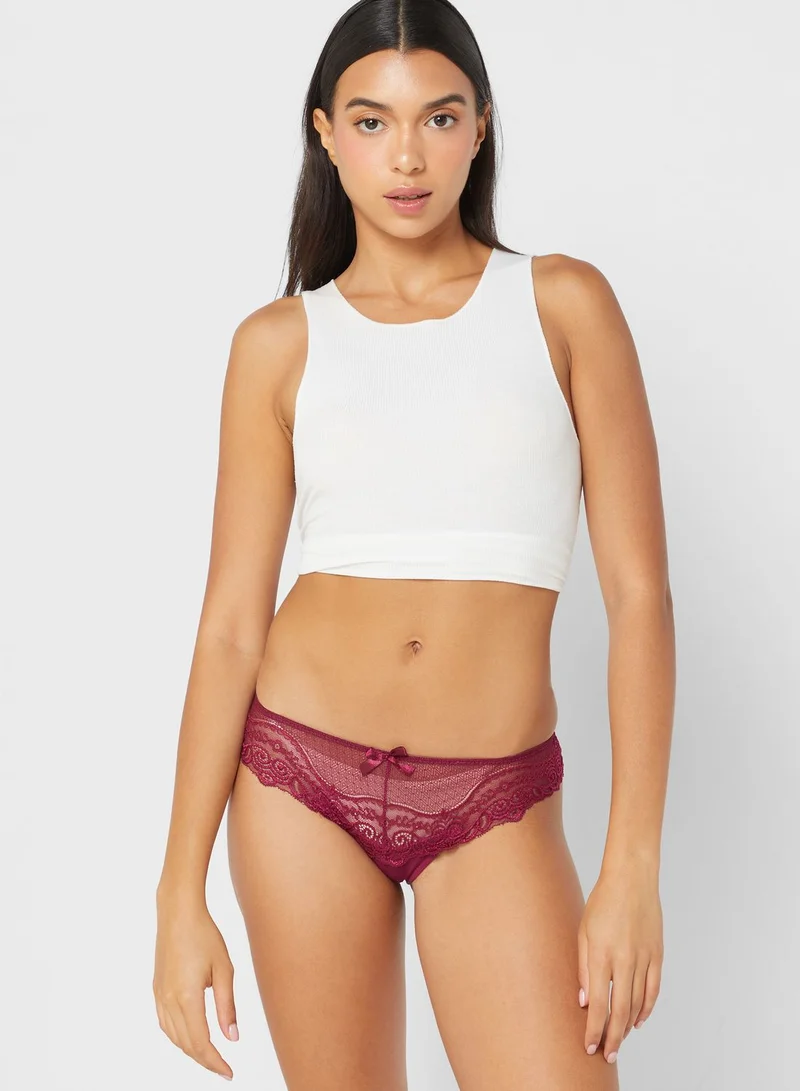 ELLA Lace Cheeky Brief