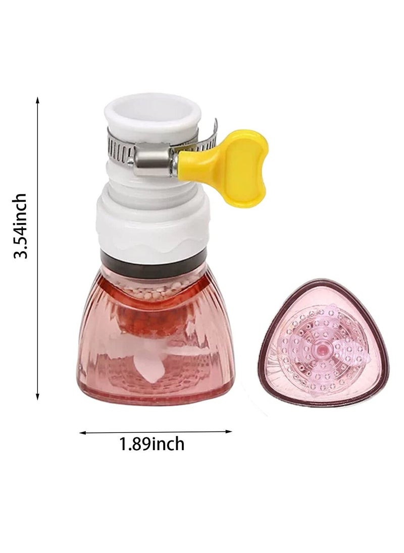SYOSI 3 Pcs Retractable Tap Head Water Faucet Extender Splash-proof Kitchen Tap Filter  - Image 5