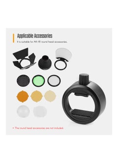 NIBEMINENT Lens Ring Mount Adapter Black  - Image 3