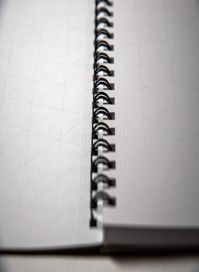 Koala Tools - 40-Sheet Sketch Pad for 2-Point Perspective Drawing, Spiral Bound Gridded Graph Paper for Interior Room Design, Industrial, Architectural and 3D Design, 11 x 14 inches - Image 3