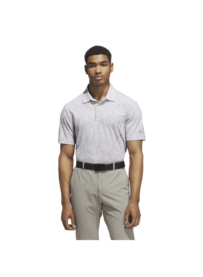 Adidas Ultimate365 Textured Print Polo Shirt