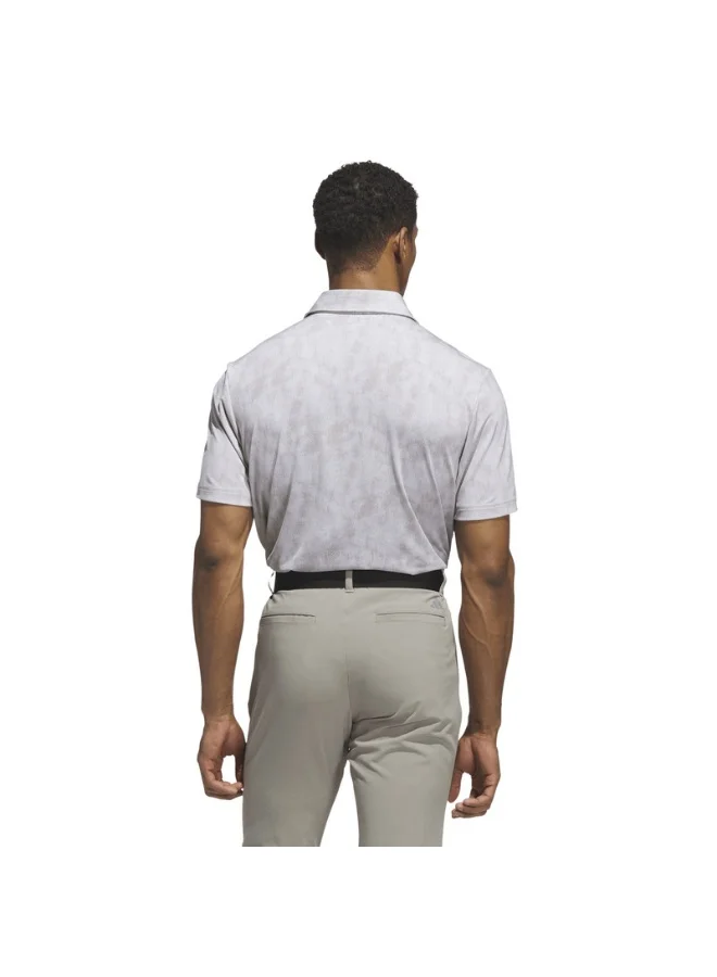 Adidas Ultimate365 Textured Print Polo Shirt