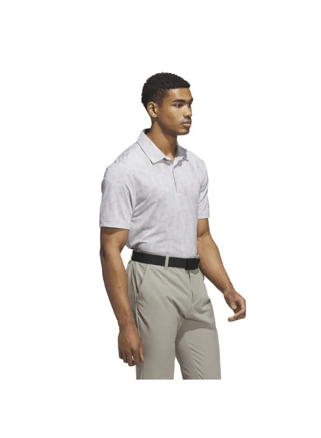 Adidas Ultimate365 Textured Print Polo Shirt