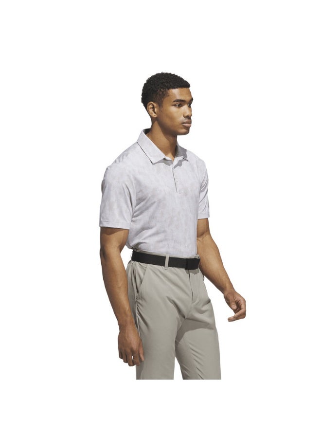 اديداس قميص بولو رجالي بأكمام قصيرة بلون بيج - Image 5