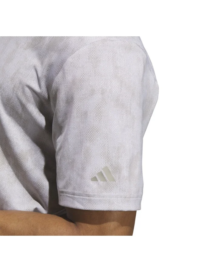 Adidas Ultimate365 Textured Print Polo Shirt