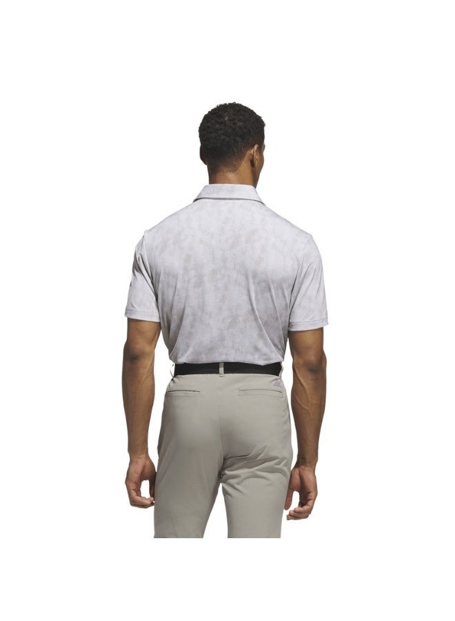 اديداس قميص بولو رجالي بأكمام قصيرة بلون بيج - Image 4