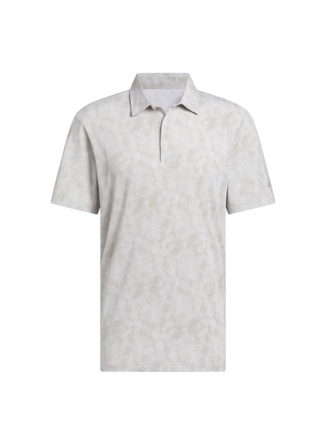 اديداس قميص بولو رجالي بأكمام قصيرة بلون بيج - Image 1