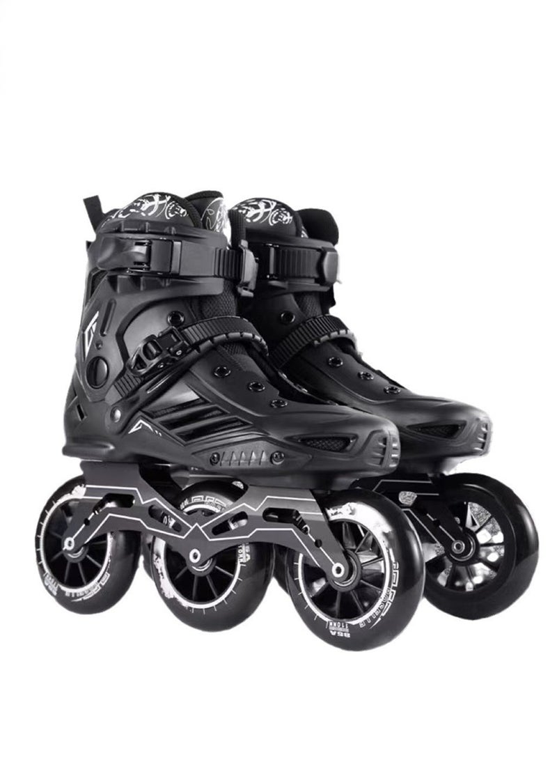 GT-Wheel Inline Skates 3 Wheels 110mm Roller Skate Blades for Adults Professional Outdoor Speed Skates - Image 1