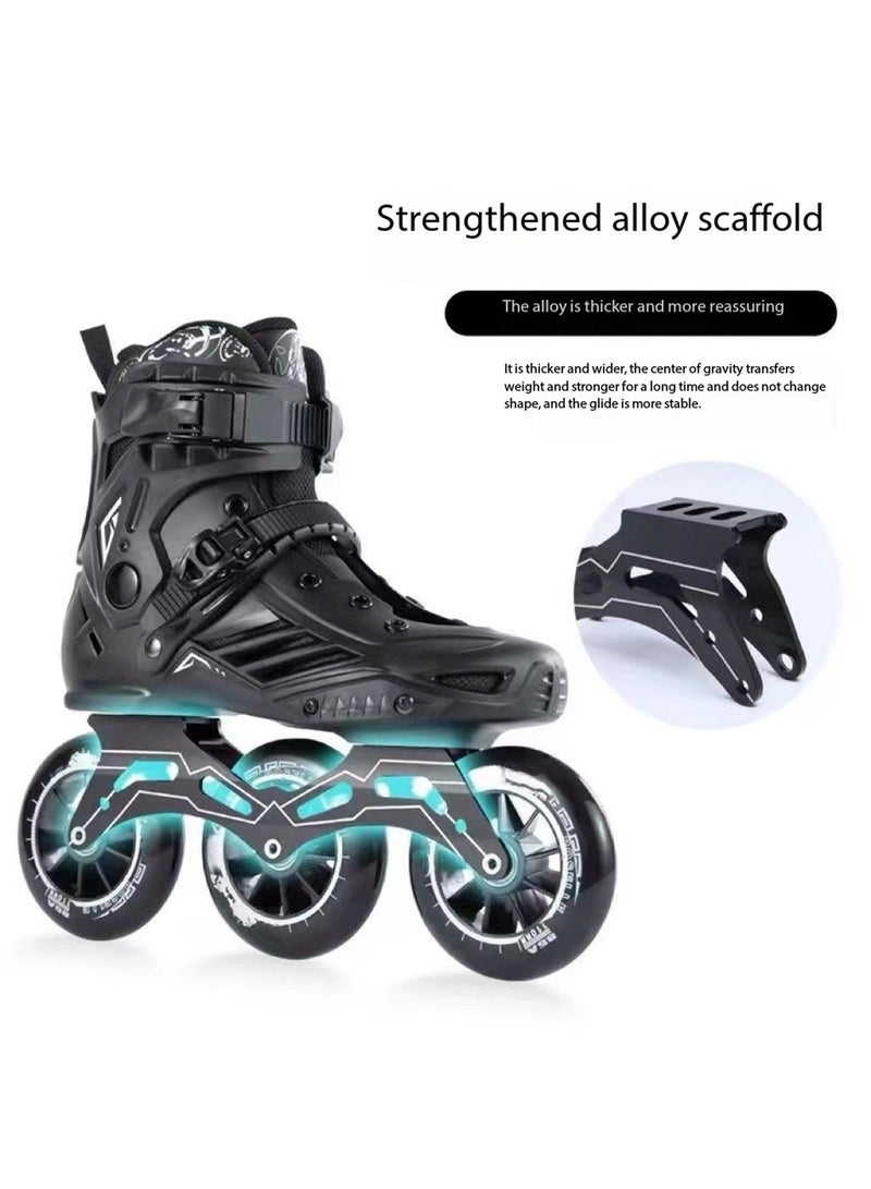 GT-Wheel Inline Skates 3 Wheels 110mm Roller Skate Blades for Adults Professional Outdoor Speed Skates - Image 2