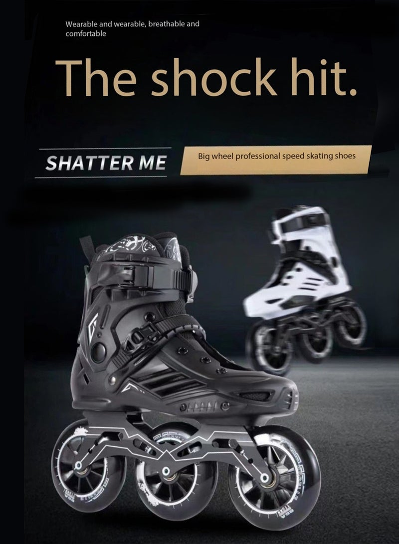 GT-Wheel Inline Skates 3 Wheels 110mm Roller Skate Blades for Adults Professional Outdoor Speed Skates - Image 5