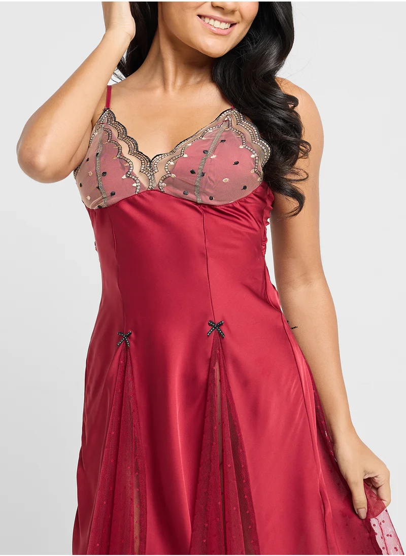 ELLA Sheer Sleeve Robe