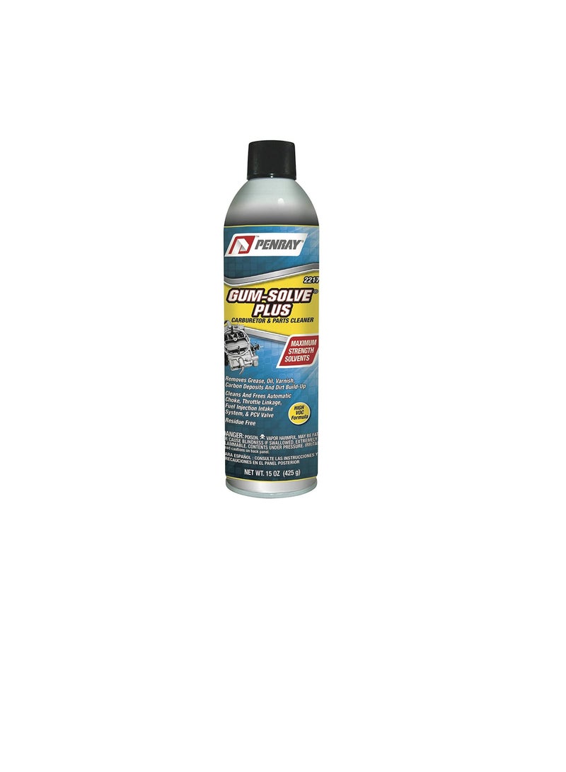 Penray Gum Solve Plus Carburetor and Parts Cleaner (15oz) - Image 1
