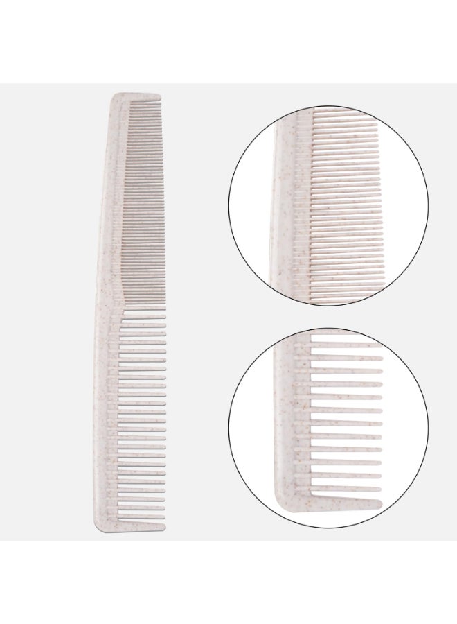 DincherBel Hair Combs Bulk Disposable Wheat Straw Combs Individually Wrapped Combs for Hotel Travel Airbnb Charity Church Homeless Pack of 100 - Image 4