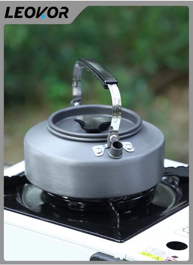 Camping Kettle,1.6L Aluminum Alloy Open Campfire Coffee,Tea Pot Fast Heating Outdoor Gear,Great for Boiling Water Ultralight Portable,for Hiking Picnic Travel - pzsku/Z30C0005AD3795FC5B060Z/45/_/1719388179/2c2e03b8-813e-48bb-8ff8-dcf203c28cc1