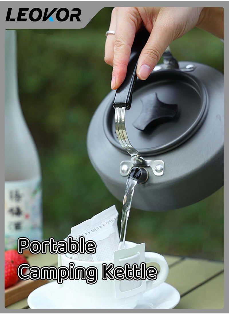 Camping Kettle,1.6L Aluminum Alloy Open Campfire Coffee,Tea Pot Fast Heating Outdoor Gear,Great for Boiling Water Ultralight Portable,for Hiking Picnic Travel - pzsku/Z30C0005AD3795FC5B060Z/45/_/1719388189/617d4985-c3f6-4fef-bfe0-66364b8fb54c