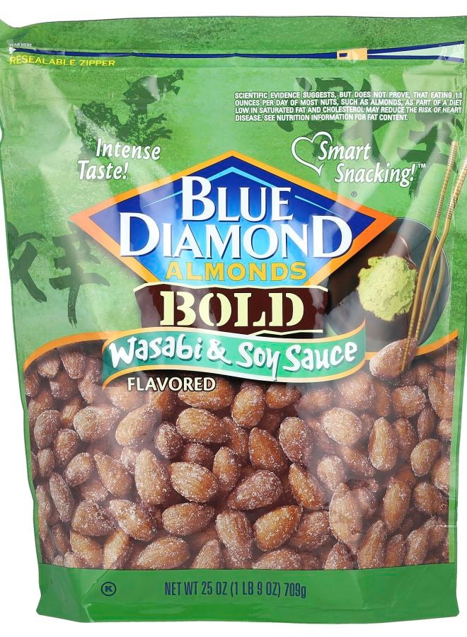 Blue Diamond Almonds Bold Wasabi & Soy Sauce 25 oz (709 g)