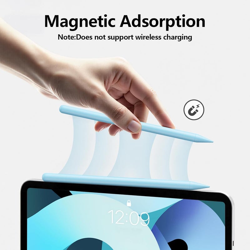 JAMJAKE Stylus Pen for iPad with Palm Rejection, Active Pencil Compatible with (2018-2025) Apple iPad Pro (11"/12.9"/M4),iPad Air 3/4/5/M2/M3,iPad 6/7/8/9/10/11,iPad mini 5/6 Gen(Blue) - Image 4