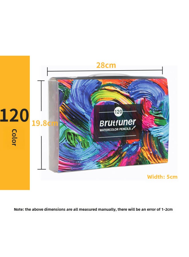 Brutfuner This Model 120 Color Color Pencil 180 Color Lead Oily Water Soluble Color Lead Comic Brush Color Pen Graffiti Gift - Image 1