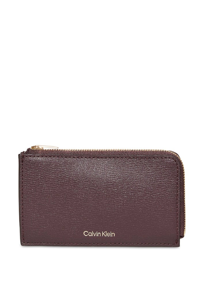 CALVIN KLEIN Logo Top Zip Cardcase - Image 1
