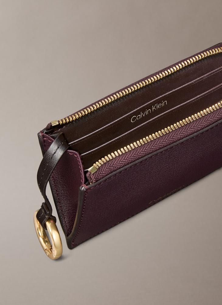 CALVIN KLEIN Logo Top Zip Cardcase - Image 2