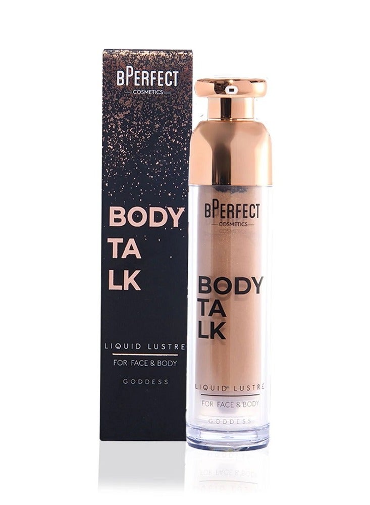 Bperfect Body Talk Liquid Lustre - Face and Body Shimmer 50g - Image 2