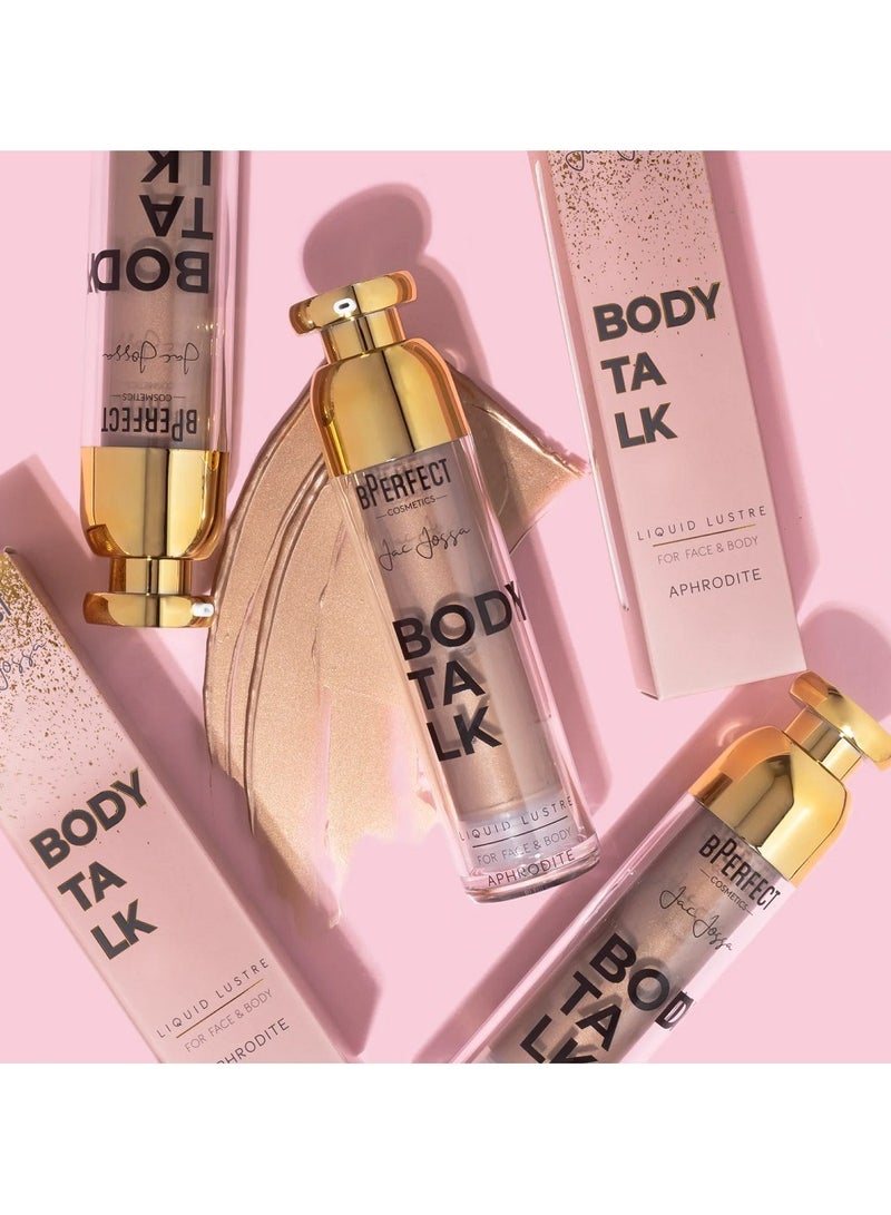 Bperfect Body Talk Liquid Lustre - Face and Body Shimmer 50g - Image 4